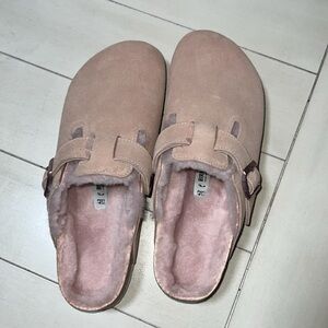 Birkenstock Boston Genuine Shearling Lined Clog (Women)